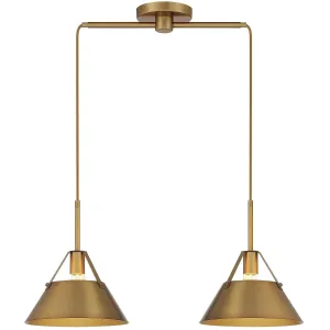 2-Light Linear Chandelier