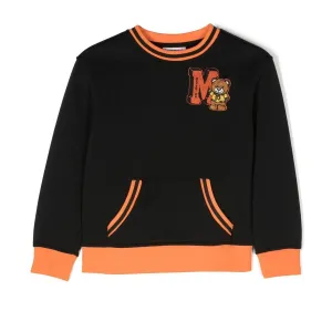 Black & Orange Sweatshirt