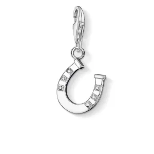 CHARM CLUB STERLING SILVER HORSE SHOE CHARM