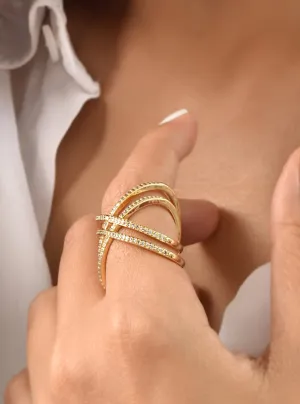 Criss-Cross Ring