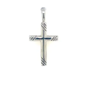 Etched Edge Design Cross