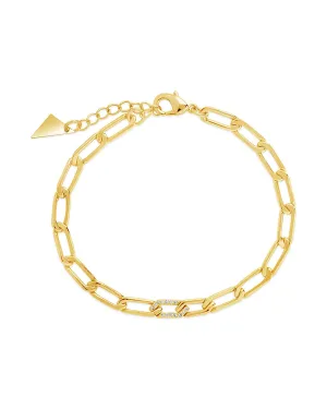 Kinslee CZ Chain Bracelet